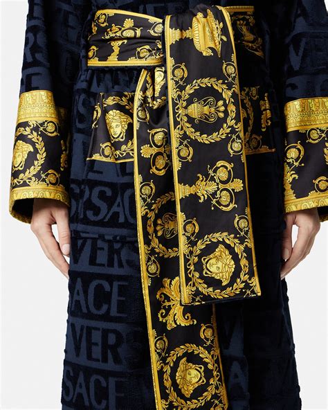 versace robe i love baroque|Versace bathrobe selfridges.